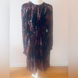 Donna Ricco New York Long Sleeved Midi Dress Size 10